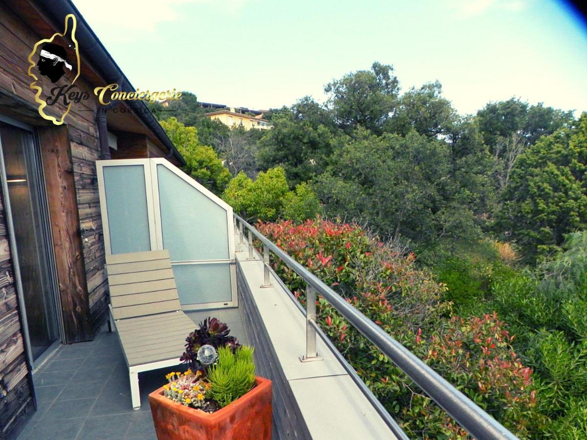 Résidence Cala Sultana 4 pers avec Piscine CHAUFEE- accès privé à la Plage de SANTA GIULIA Porto-Vecchio (Corsica) Exterior foto