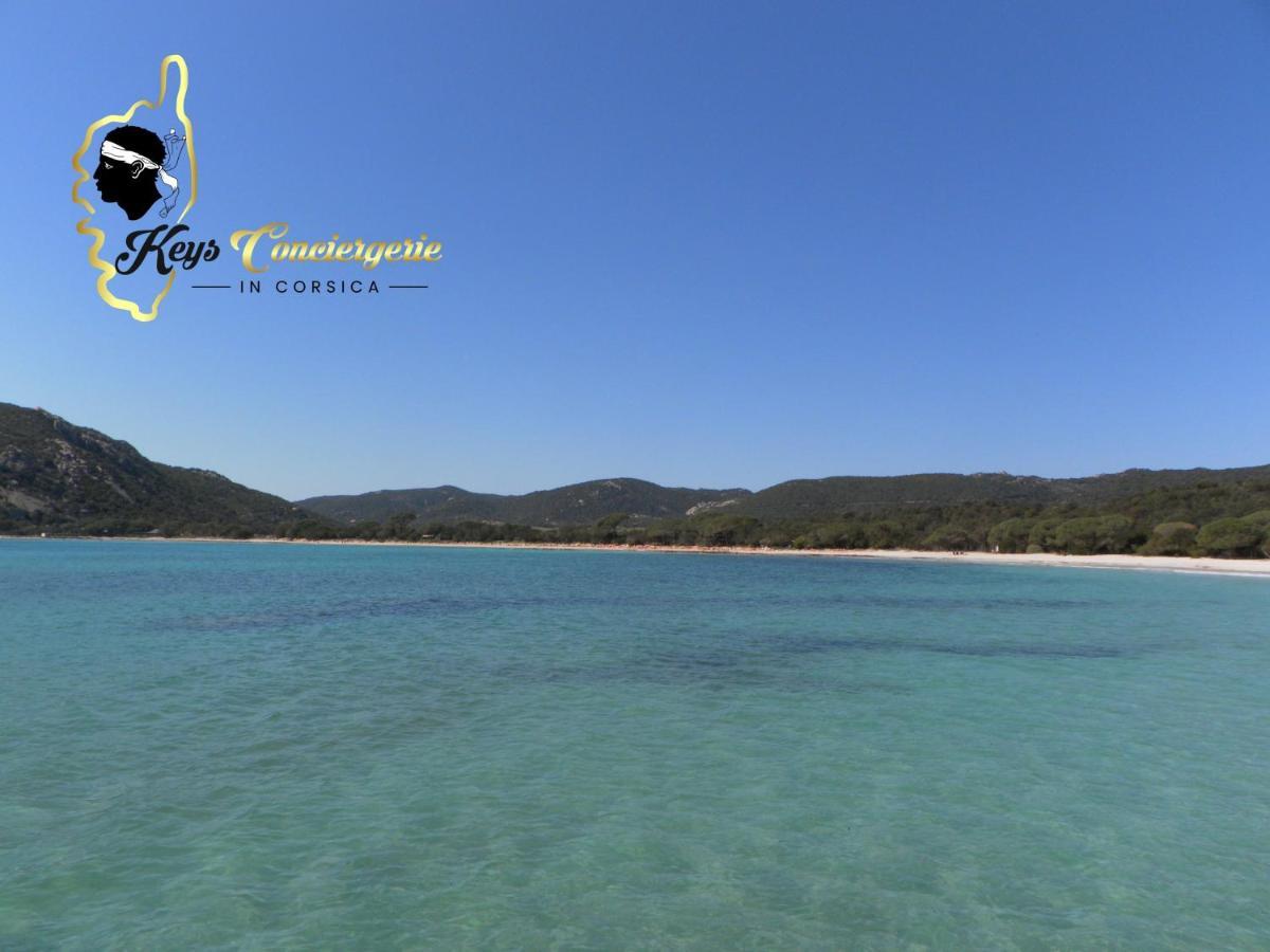 Résidence Cala Sultana 4 pers avec Piscine CHAUFEE- accès privé à la Plage de SANTA GIULIA Porto-Vecchio (Corsica) Exterior foto