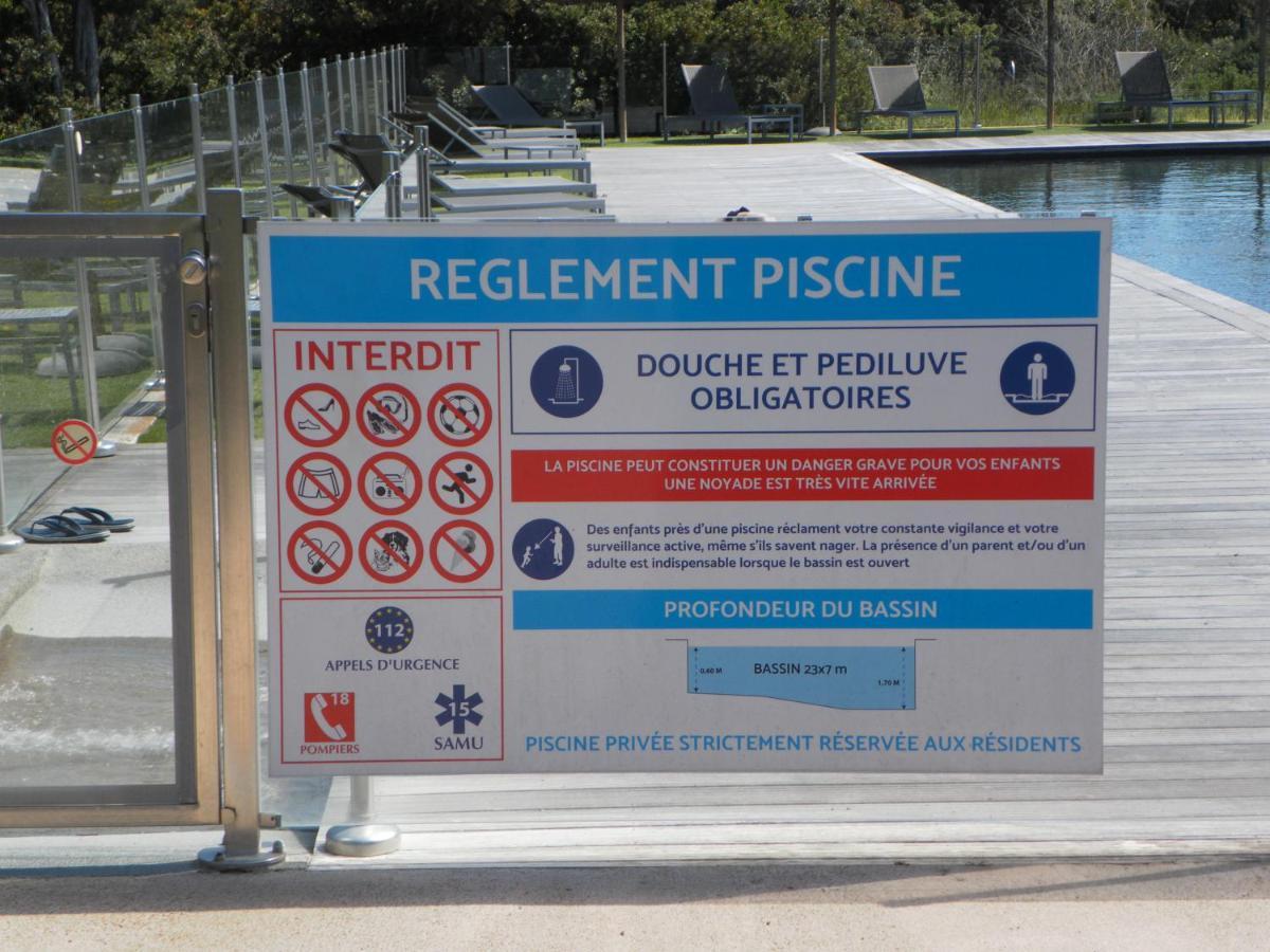 Résidence Cala Sultana 4 pers avec Piscine CHAUFEE- accès privé à la Plage de SANTA GIULIA Porto-Vecchio (Corsica) Exterior foto